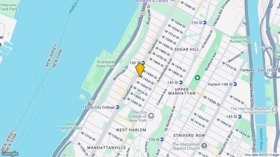 536 W 143rd St Mapa y Detalles de la Ubicación