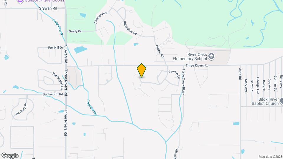 13696 Hidden Oaks Dr Map and Location Details