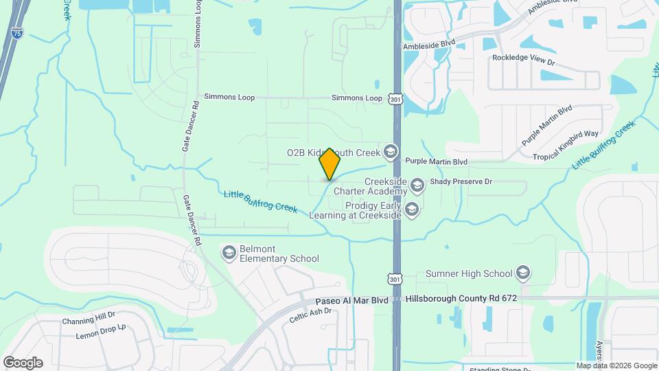 10363 Shady Preserve Dr Map and Location Details
