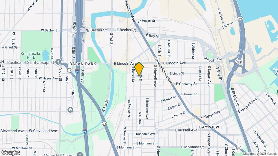 220 E Smith St, Unit Furnished room for rent Map and Location Details