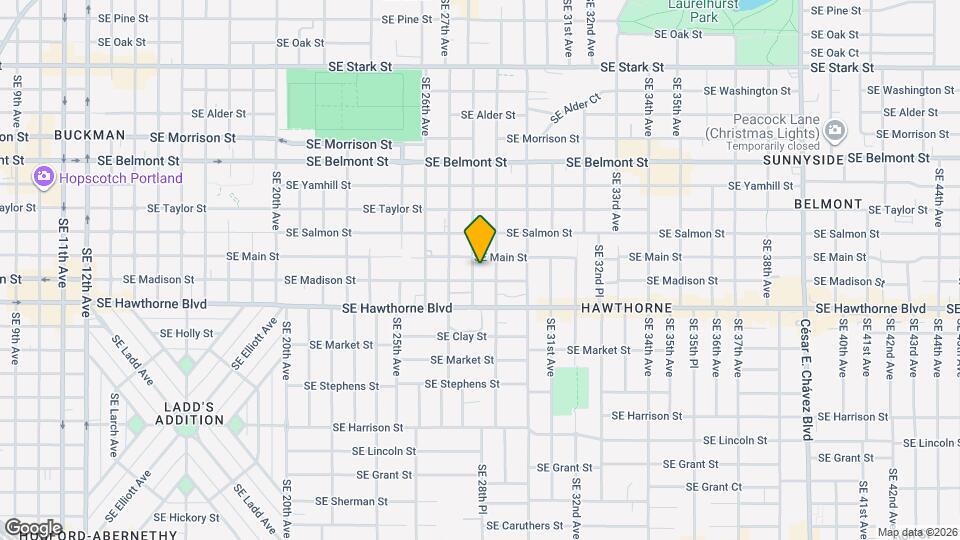 1320 SE 28th Ave, Unit Lower Mapa y Detalles de la Ubicación