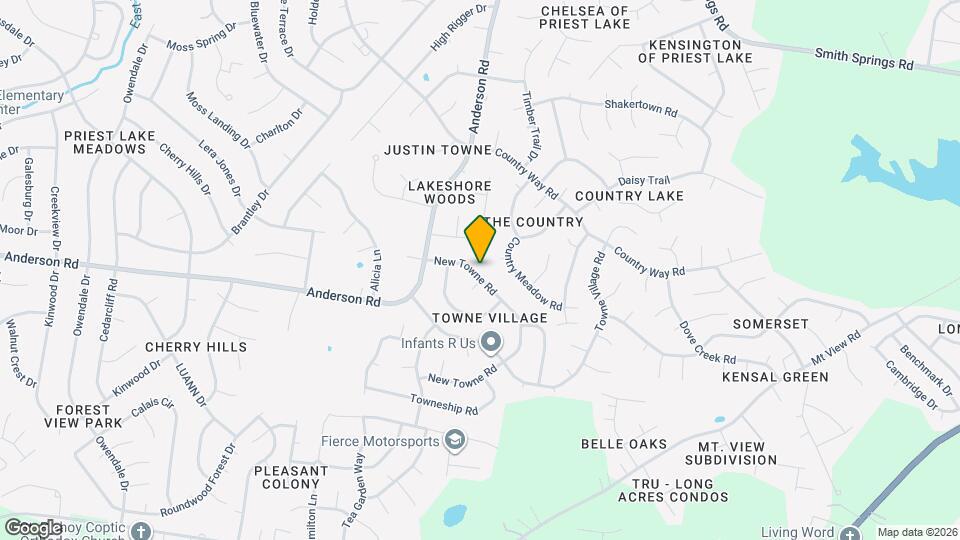 3240 New Towne Rd, Unit 3240-A Map and Location Details