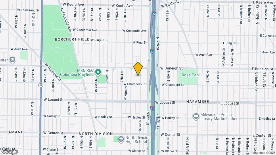 3029 N 9th St Map and Location Details
