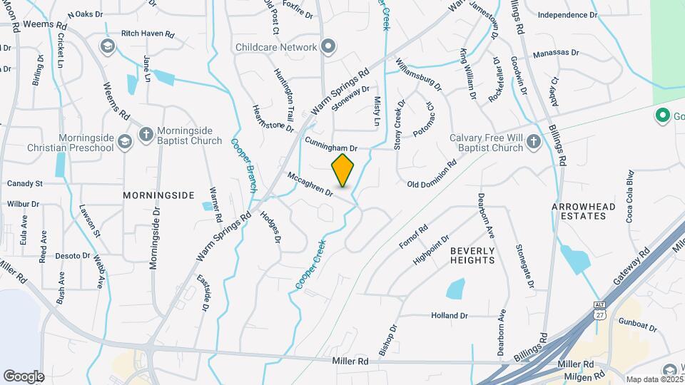 5151 Mccaghren Dr Map and Location Details