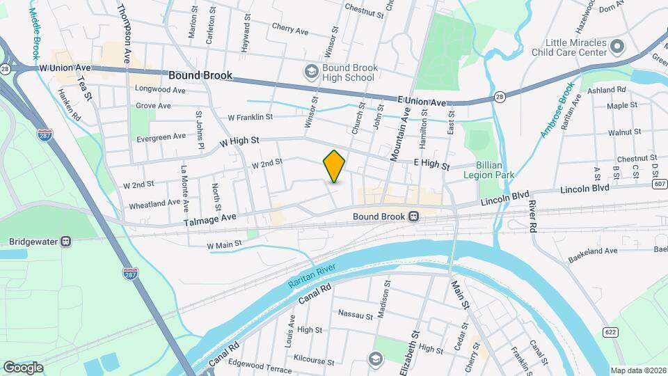 21 Talmage Ave Map and Location Details