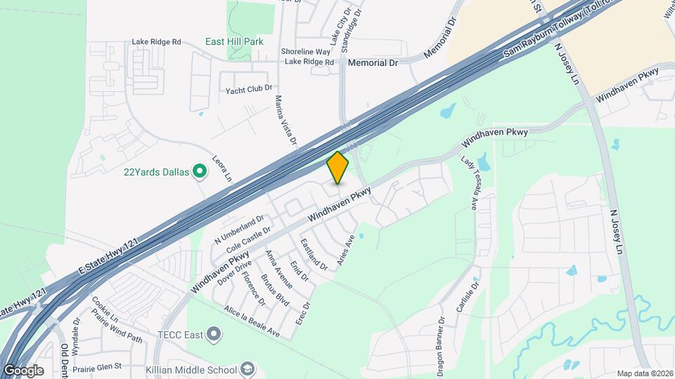 116 Knight of Realm Blvd Map and Location Details