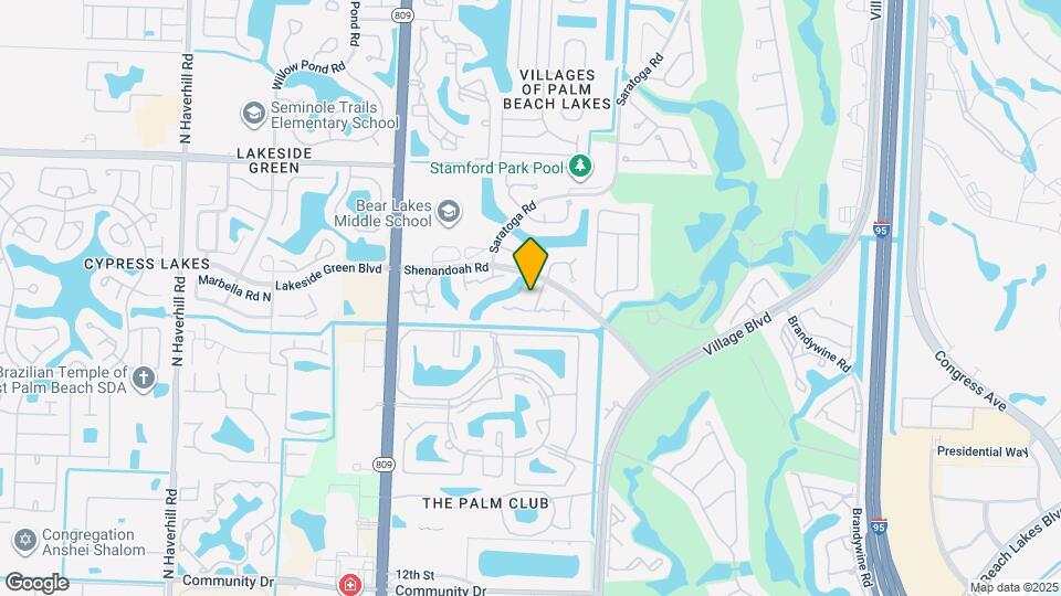 597 Green Springs Pl Map and Location Details