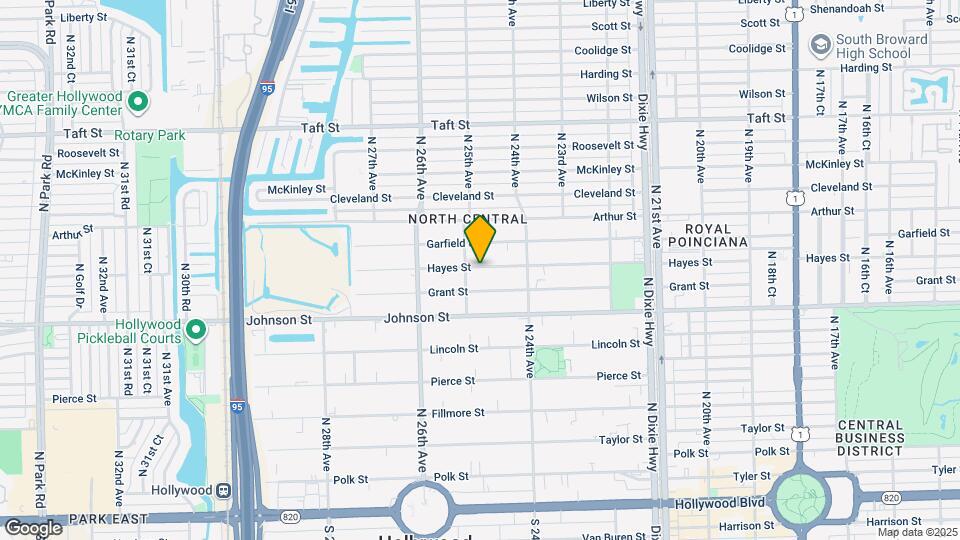 2450 Hayes St Map and Location Details