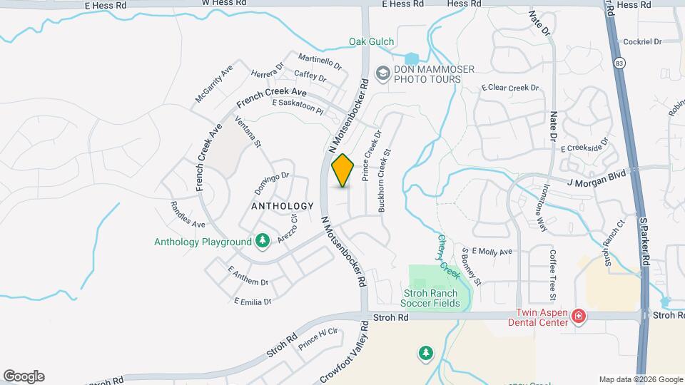 18284 Michigan Creek Way Mapa y Detalles de la Ubicación