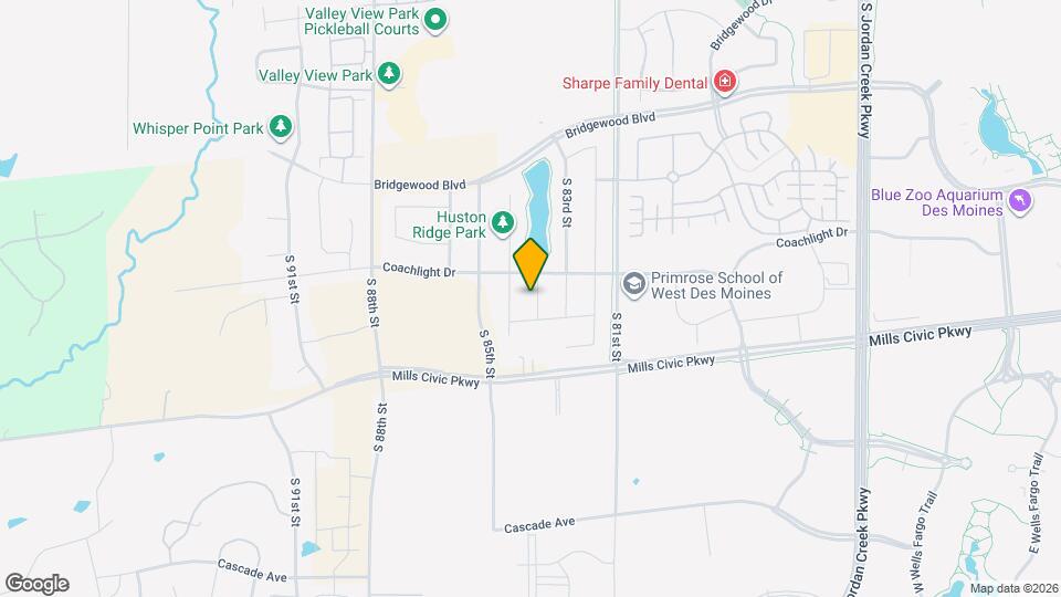 401 S HUSTON DRIVE Map and Location Details