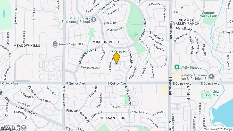 4148 S Lewiston Cir Map and Location Details