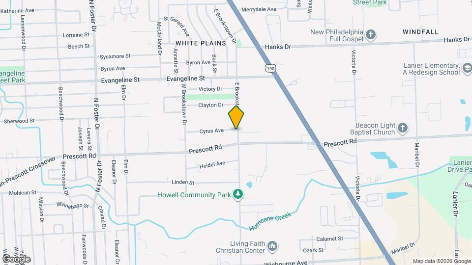 6166 Cyrus Ave, Unit 6166 Cyrus Avenue Mapa y Detalles de la Ubicación