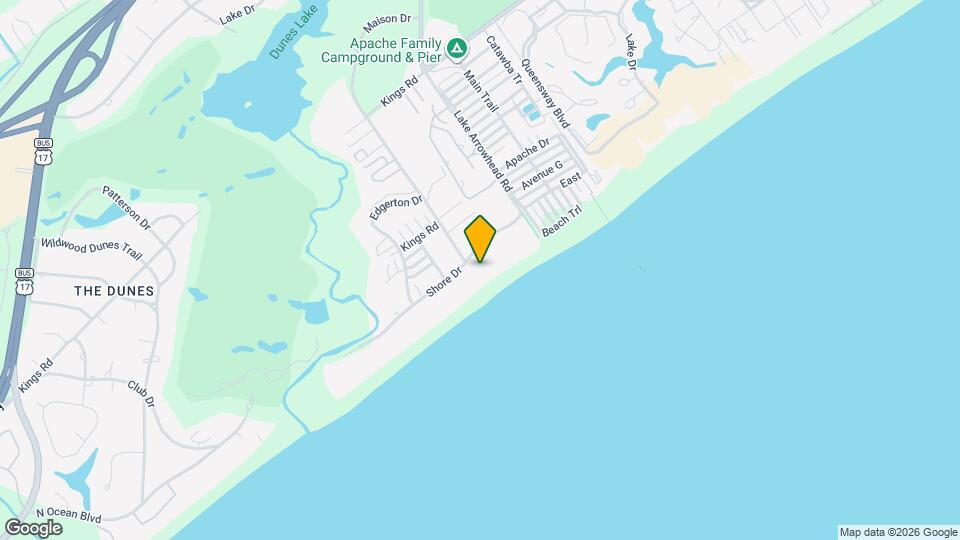 9620 Shore Dr, Unit C101 Mapa y Detalles de la Ubicación