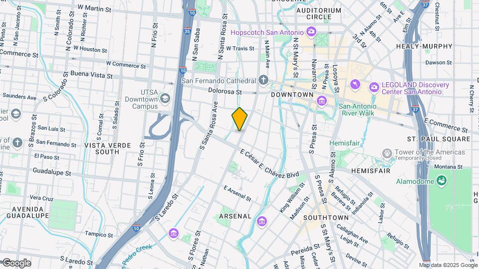 710 S Medina St Mapa y Detalles de la Ubicación