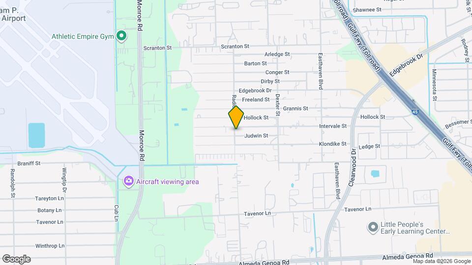 9001 Judwin St Map and Location Details