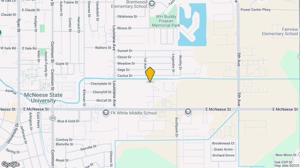 4400 Brown St Map and Location Details