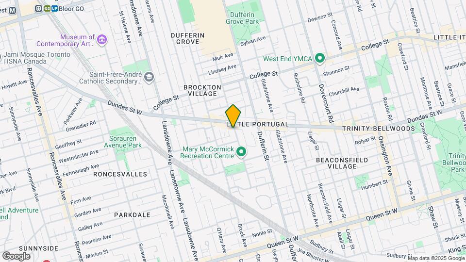 114 Sheridan Ave Map and Location Details