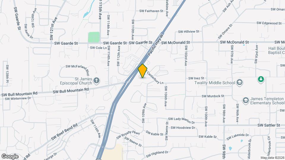 10909 SW Annand Hill Ct Map and Location Details