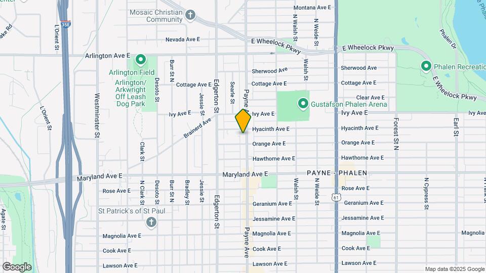 1275 Payne Ave Map and Location Details