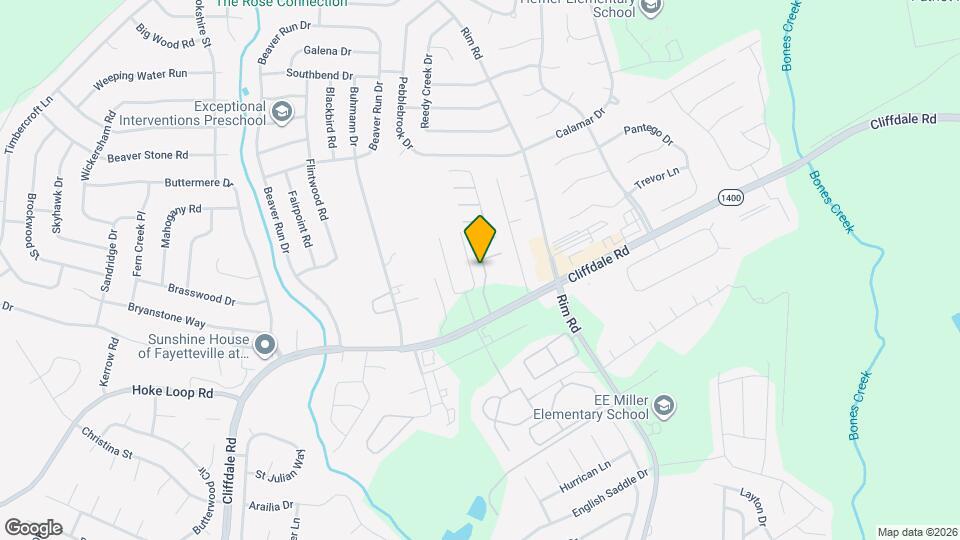 1308 Braybrooke Pl Map and Location Details