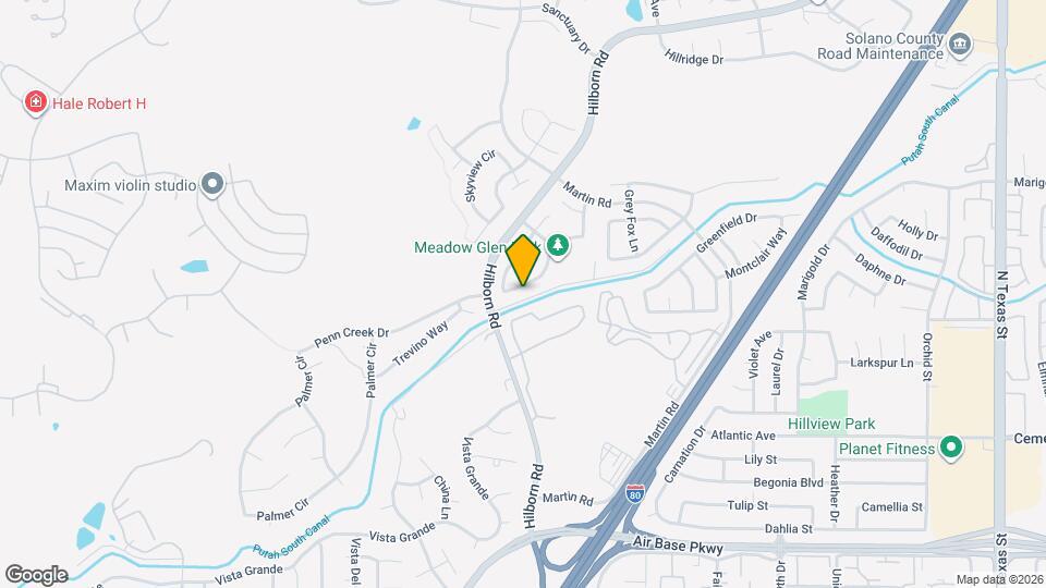 2750 Parkview Terrace Map and Location Details