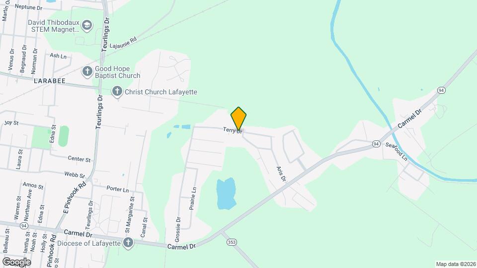 206 Terry Dr Map and Location Details