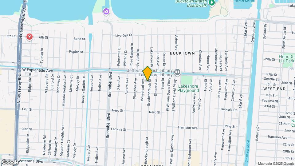 1212 Brockenbraugh Ct, Unit Apt D Mapa y Detalles de la Ubicación