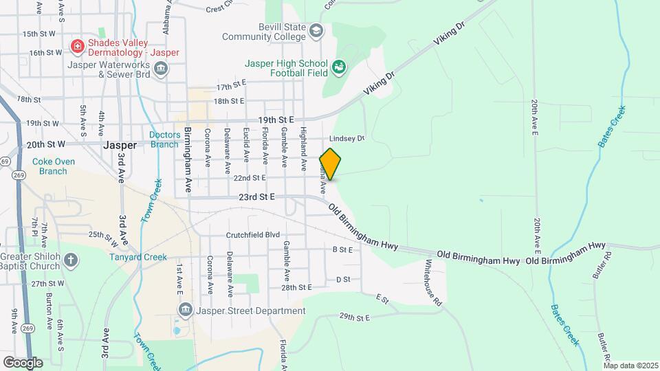 2207 Indiana Ave Map and Location Details