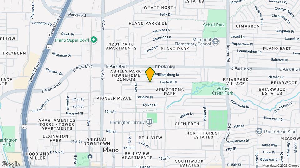 1512 Fairfield Dr Map and Location Details