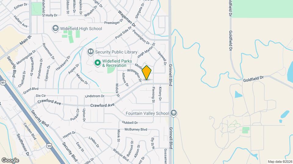 1125 Lindstrom Dr Map and Location Details
