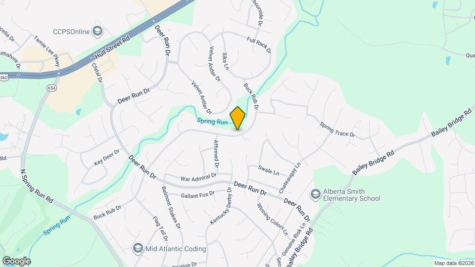 13700 Buck Rub Dr Map and Location Details