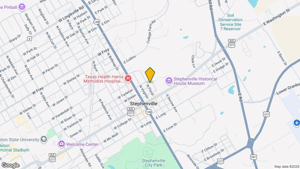 341 N Floral Map and Location Details