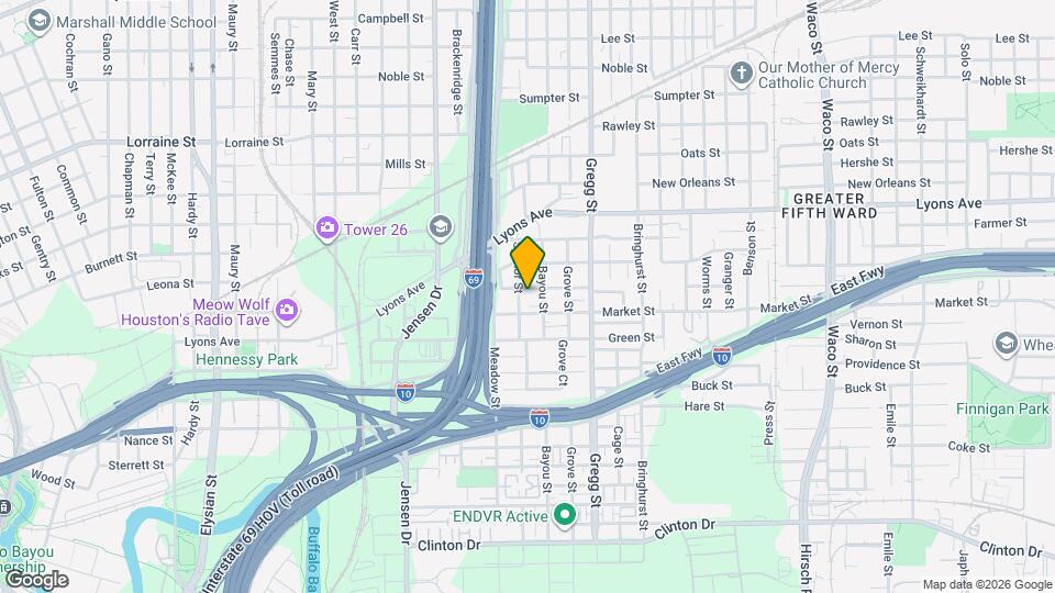 3106 Stonewall St Map and Location Details