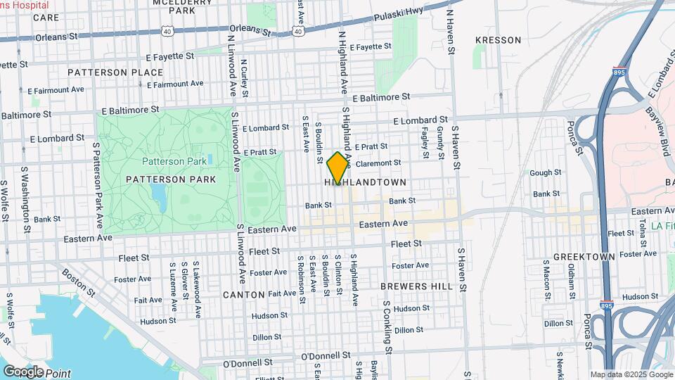 315 S Clinton St Map and Location Details