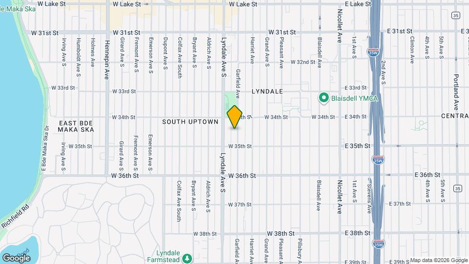 3424 Garfield Ave Mapa y Detalles de la Ubicación
