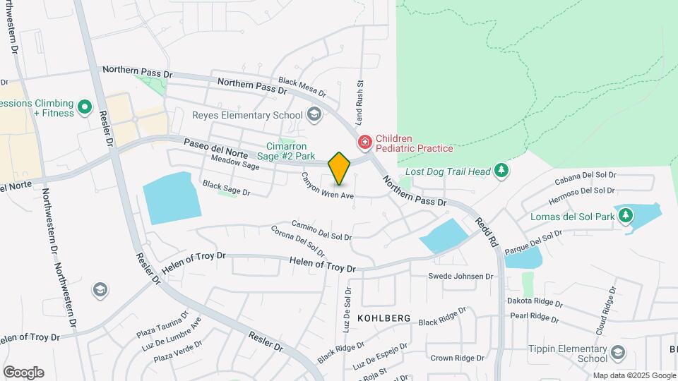 1656 Hermit Thrush Pl Map and Location Details