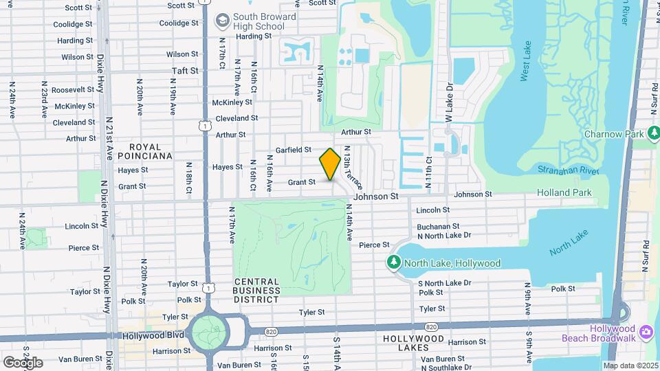 930 N 14th Ct Map and Location Details