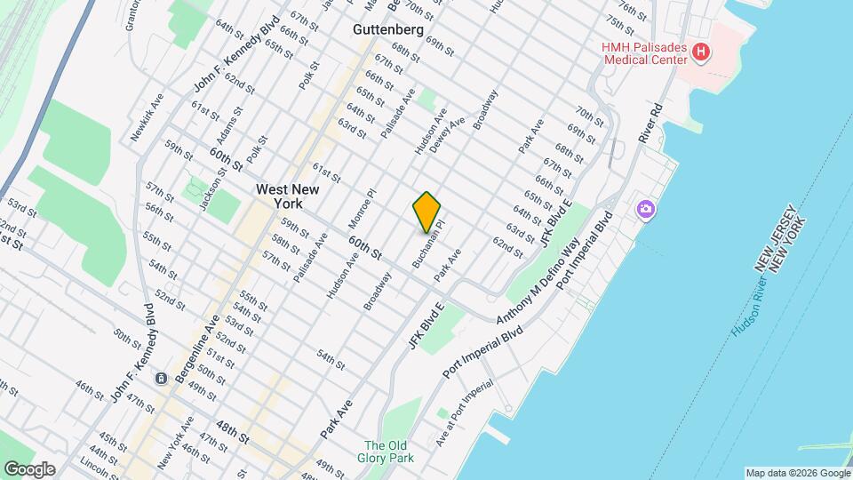 153 61st St Map and Location Details