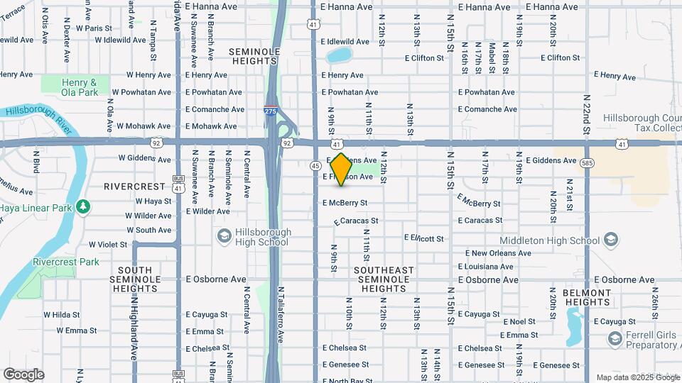 917 E Shadowlawn Ave Map and Location Details