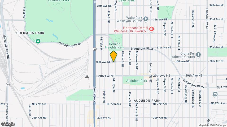2954 NE Taylor St Map and Location Details