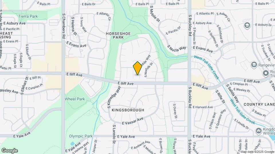 2271 S Memphis St Map and Location Details