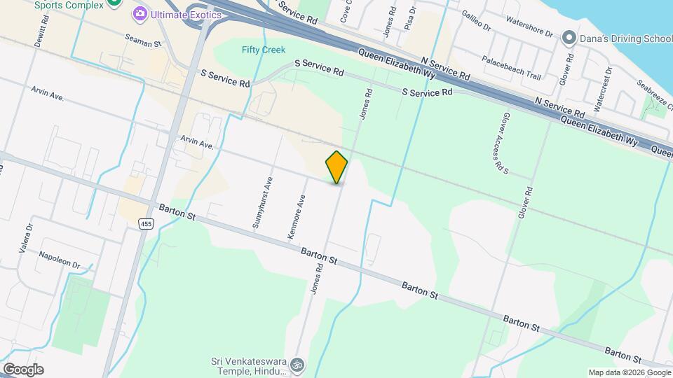 355 Jones Rd Map and Location Details