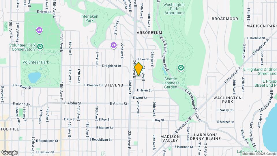 2406 E Prospect St Map and Location Details