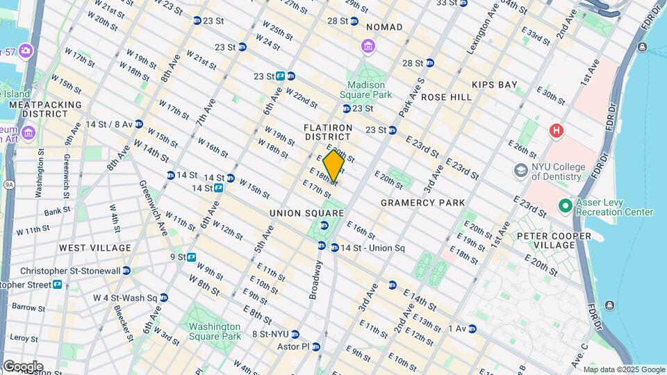 870 Broadway Map and Location Details