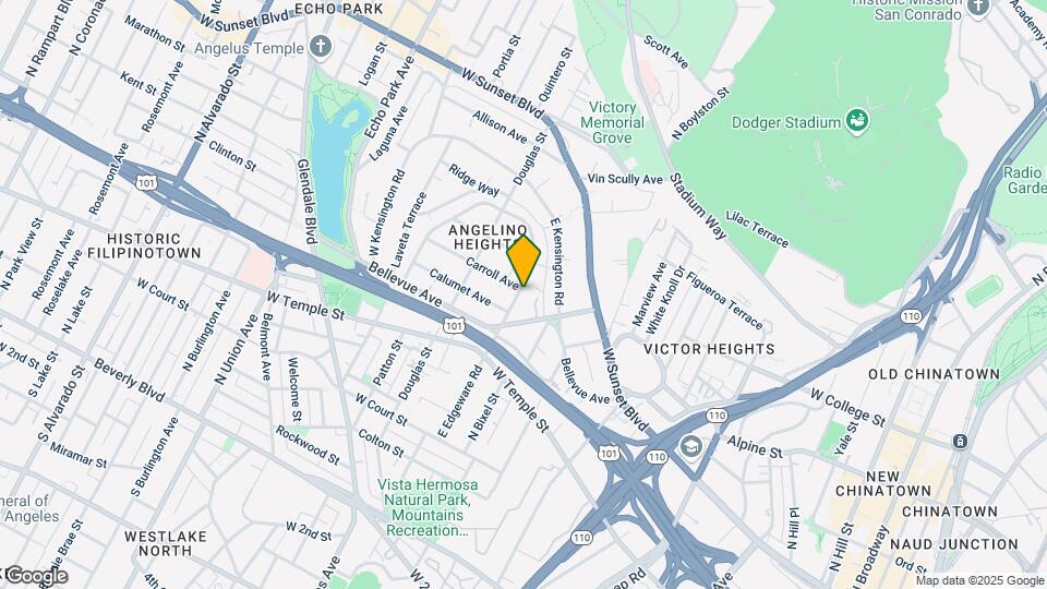 724 E Edgeware Rd Mapa y Detalles de la Ubicación