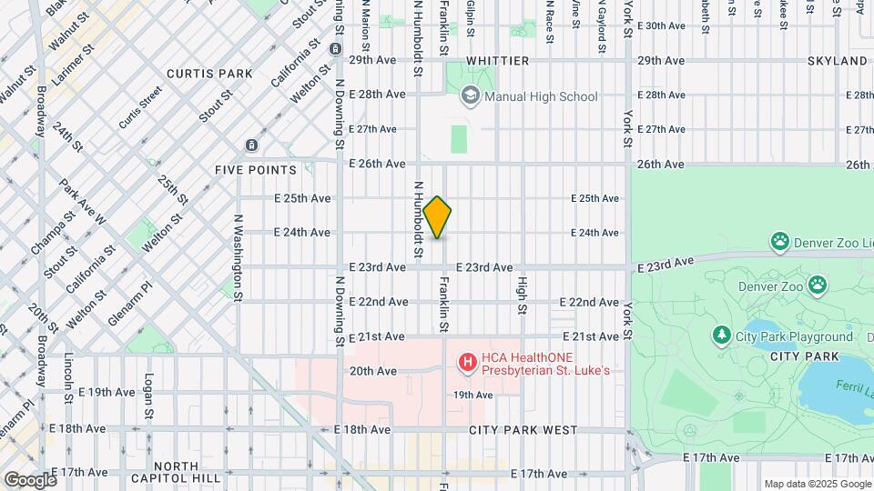 2345 Franklin St Map and Location Details