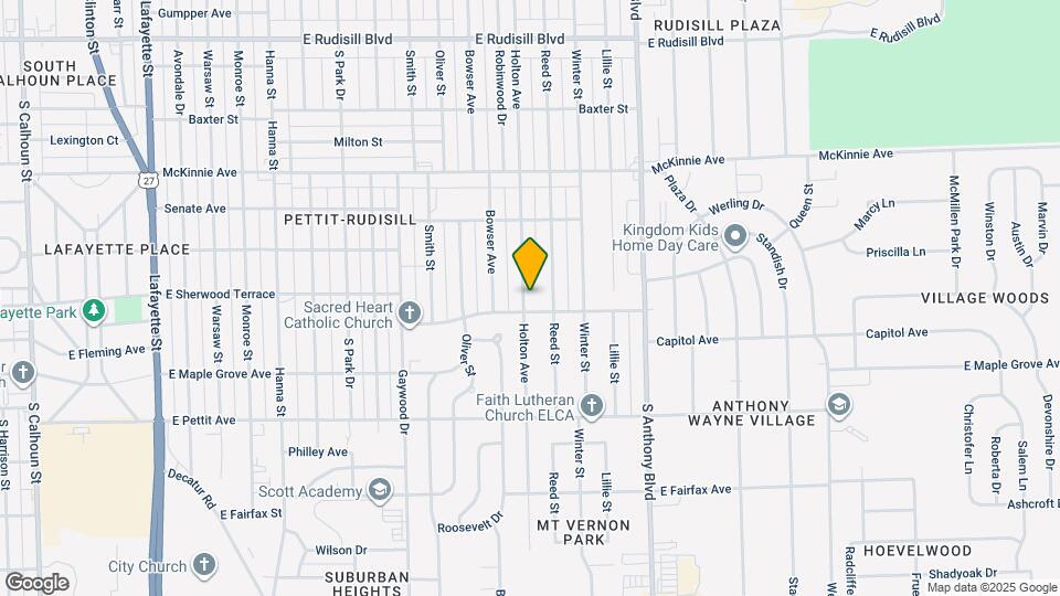 4601 Holton Ave Map and Location Details