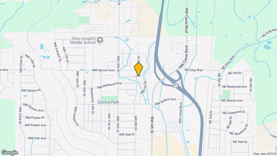 2708 NW 8th St Map and Location Details
