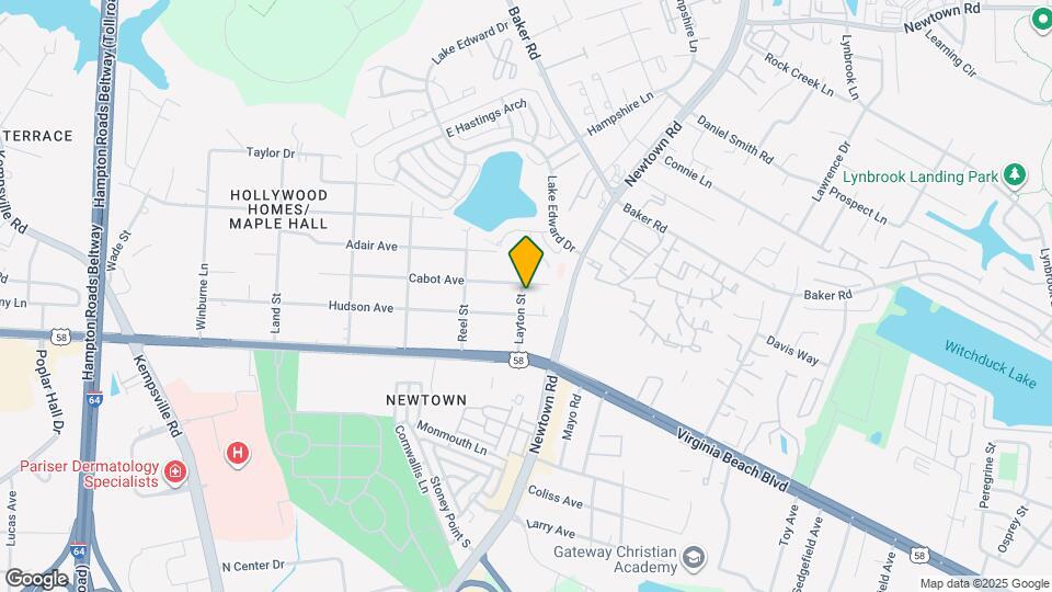 1112 Layton St Map and Location Details