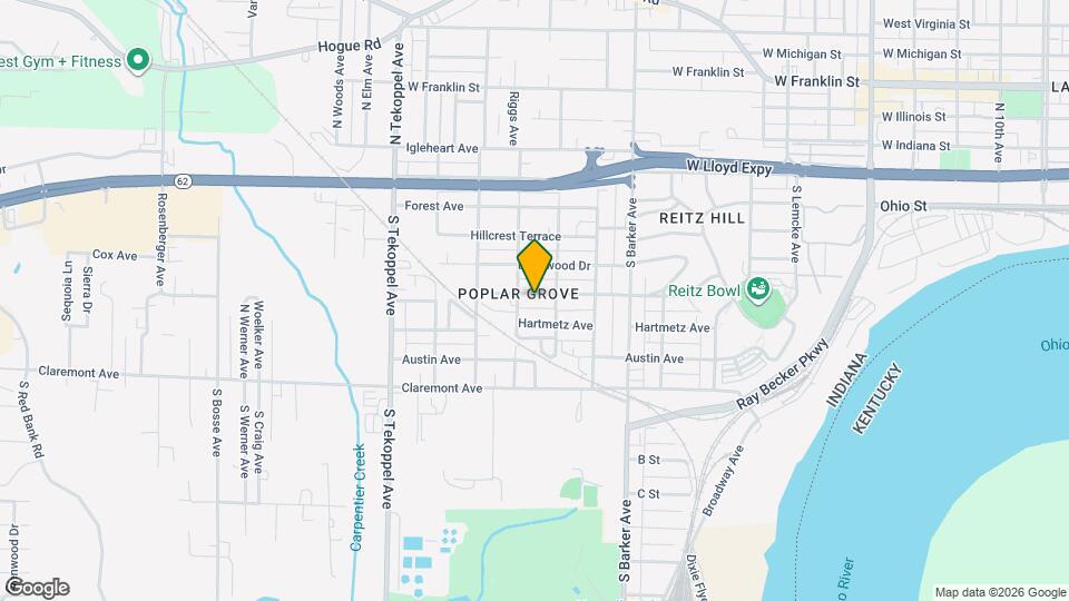 3116 Marion Ave Map and Location Details